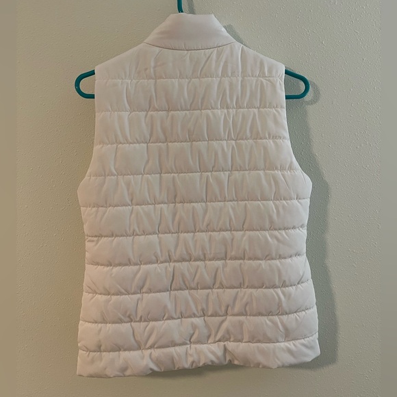 Michael Kors White Puffer Vest - Picture 2 of 4